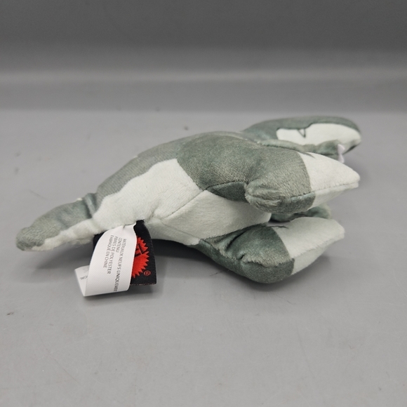 Mattel Jurassic World Roaring Velociraptor Dinosaur Plush 2022 Green Red 5" - Picture 5 of 7
